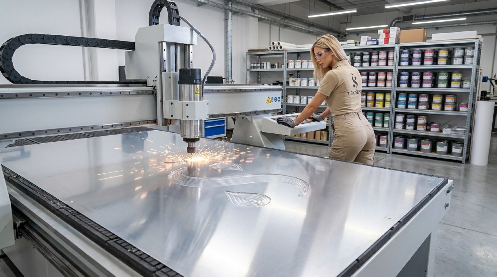 CNC obdelava aluminijaste plošče za nestandardne izdelke